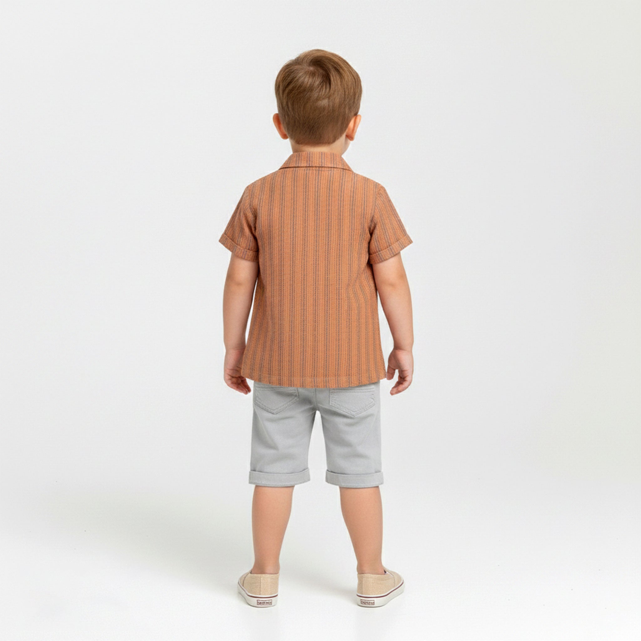 Boys 3-Piece Tropical Stripe Set