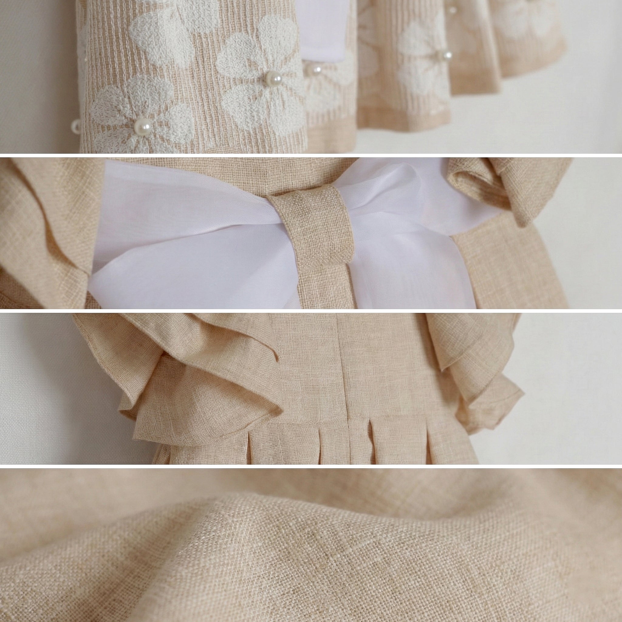 Girls Frock Baige FLZ-03