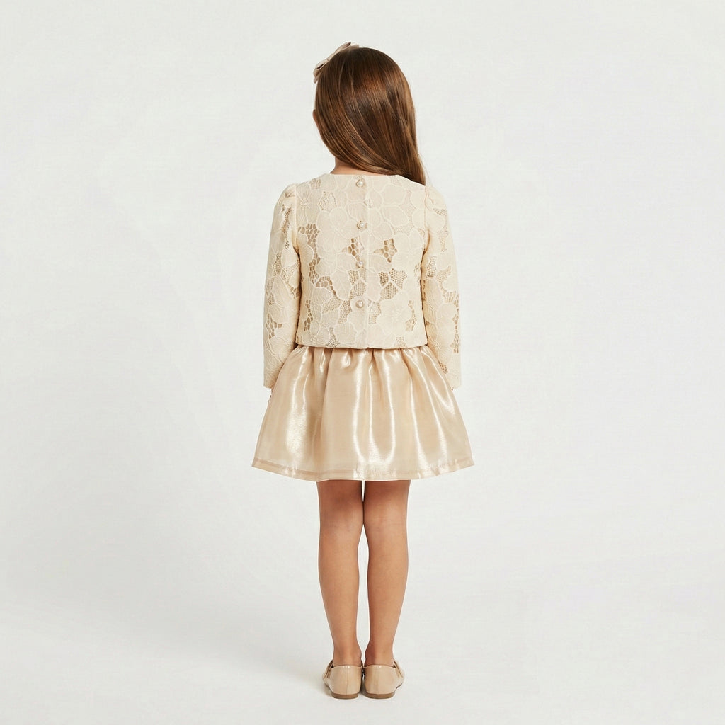 Junior Signature Satin Occasion Dress