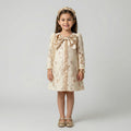 Luxe Satin Party Gown with Crystal Embellished Rosette