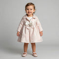 Toddler Floral Jacquard Coat-Style Dress