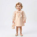Toddler Ethereal Bow-Neck Dress
