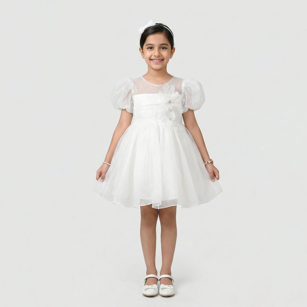 Petite Couture Floral Tulle Ensemble